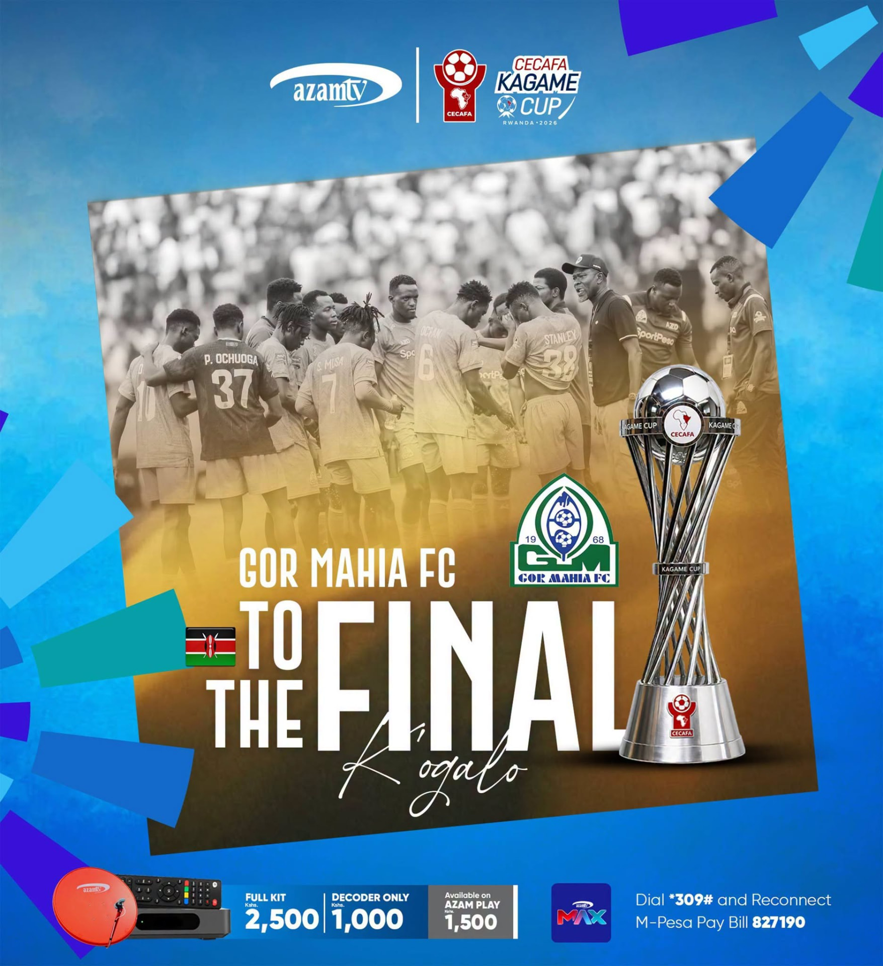K'Ogalo Are In The Final! Gor Mahia March On To The CECAFA Kagame Cup 2026 Final