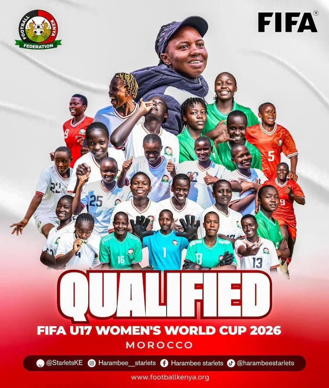 Every Cheer Made History: Kenya's Junior Starlets Qualify for the 2026 FIFA U-17 Women's World Cup