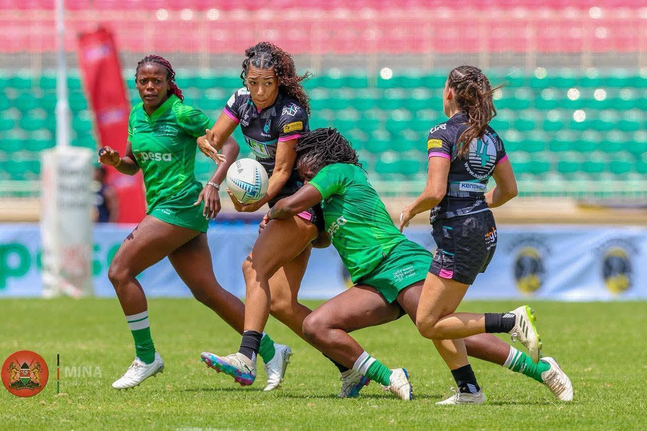 Lionesses in action