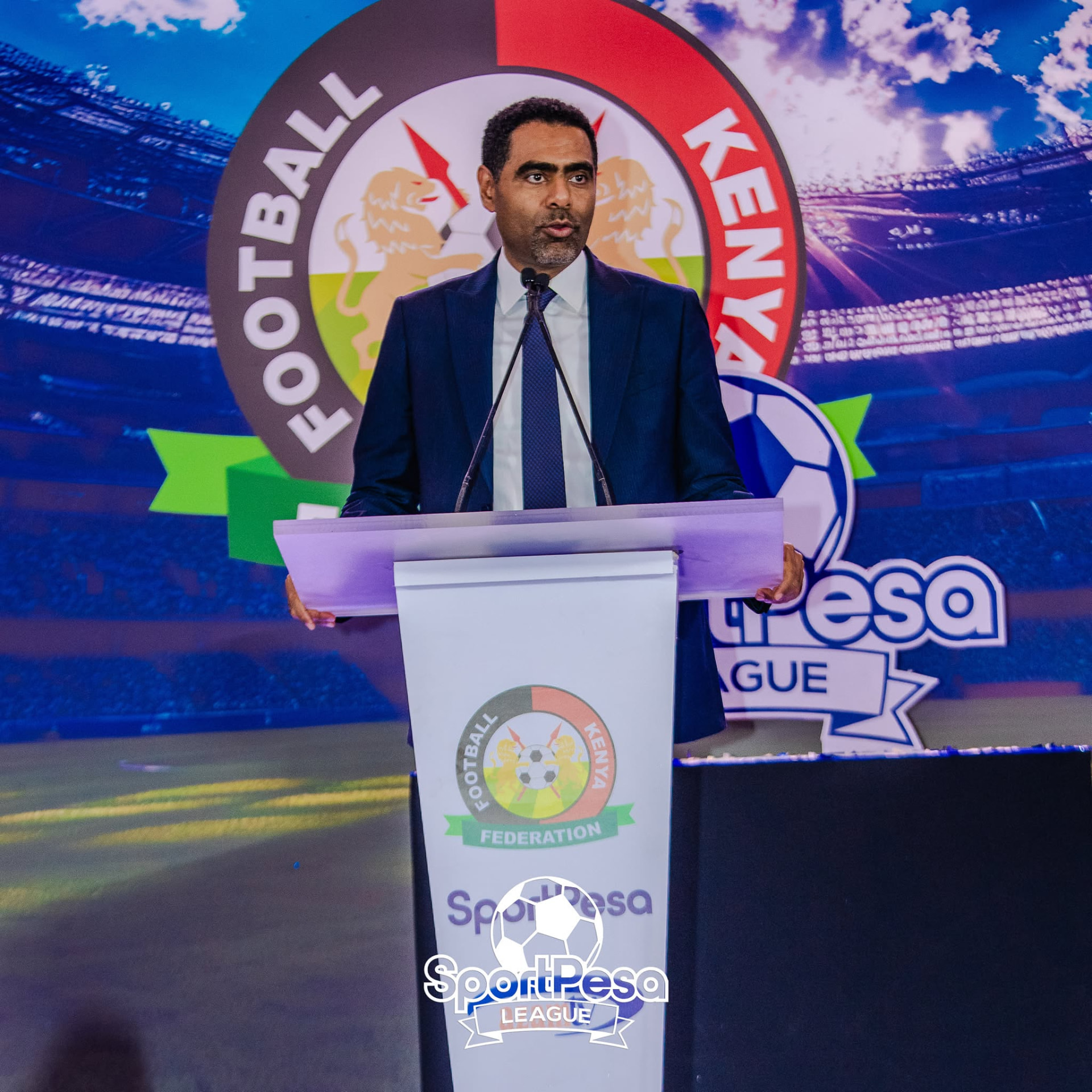 SportPesa leadership addressing the launch