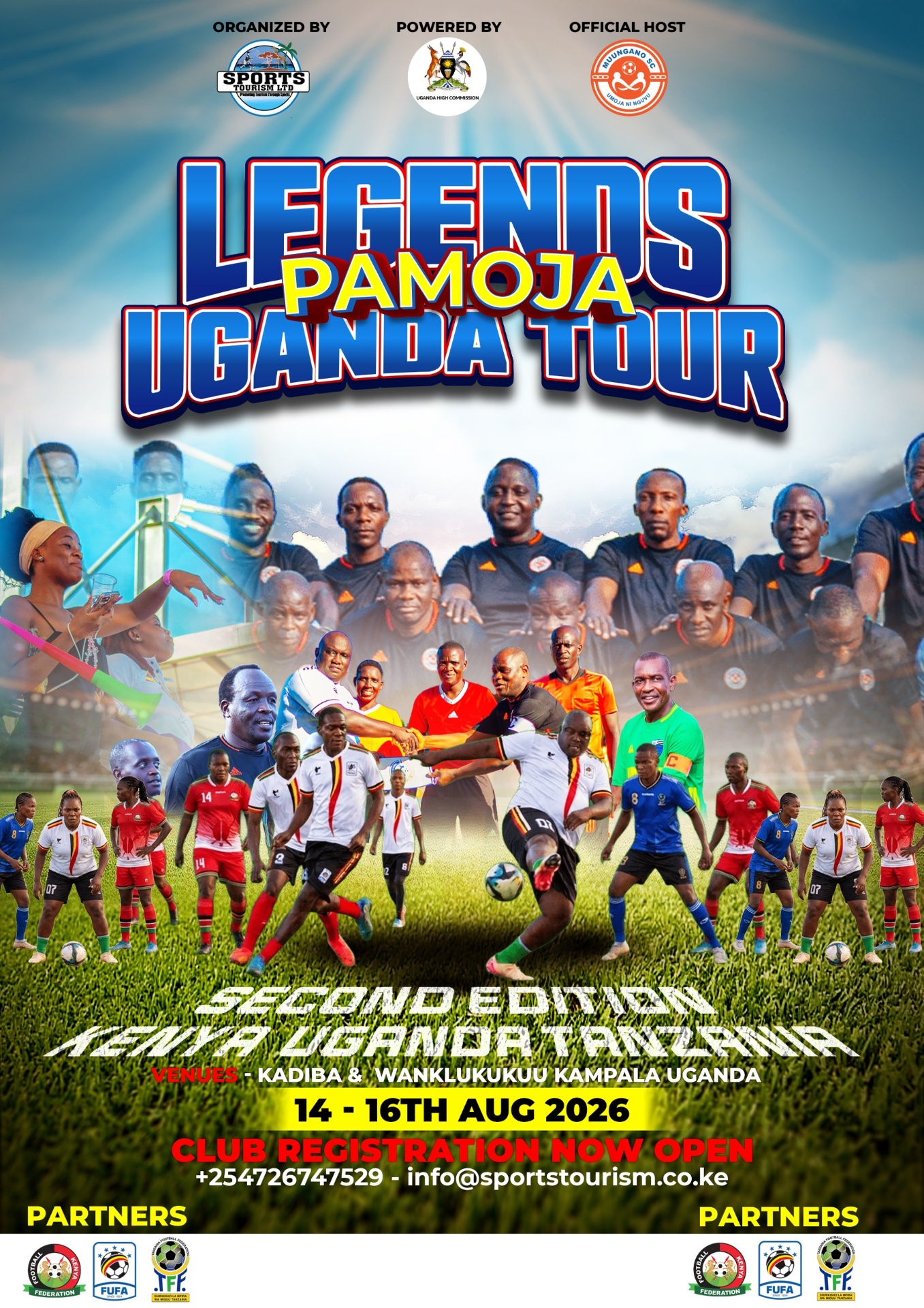 Legends Pamoja – Sports & Leisure Exchange Uganda Tour 2026